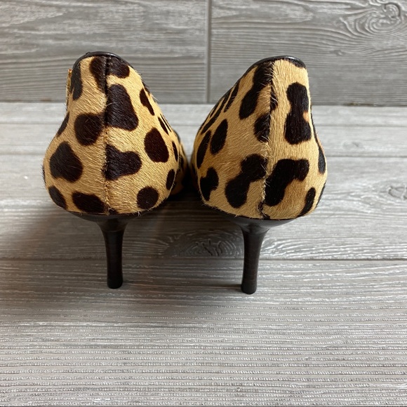 New Tory Burch Leopard Print Heels - Picture 10 of 12